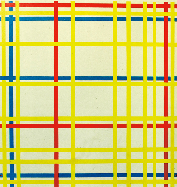  皮特·蒙德里安 Piet Mondrian ——纽约市